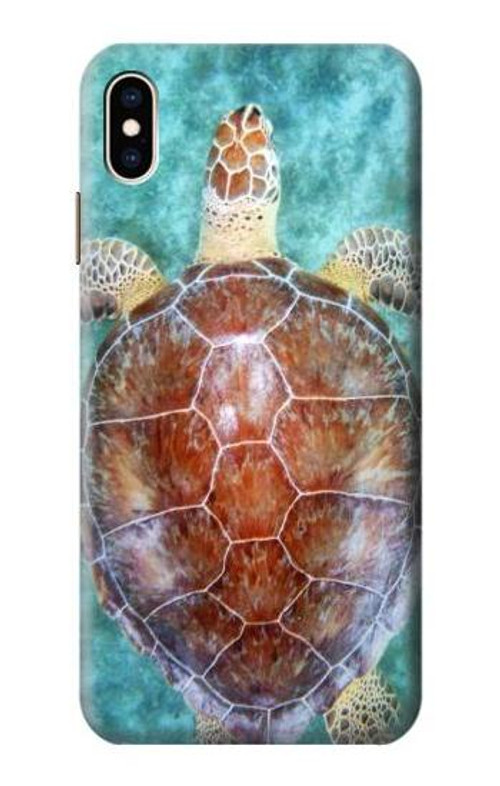 S1424 Sea Turtle Case Cover Custodia per iPhone XS Max