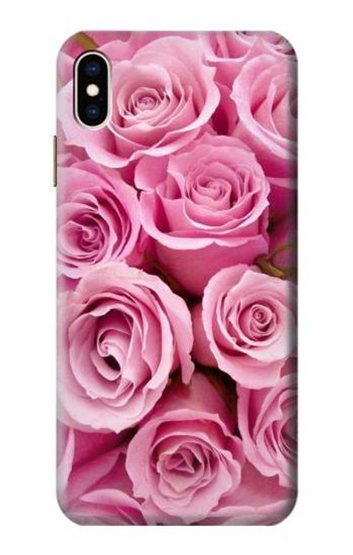 S2943 Pink Rose Case Cover Custodia per iPhone XS Max