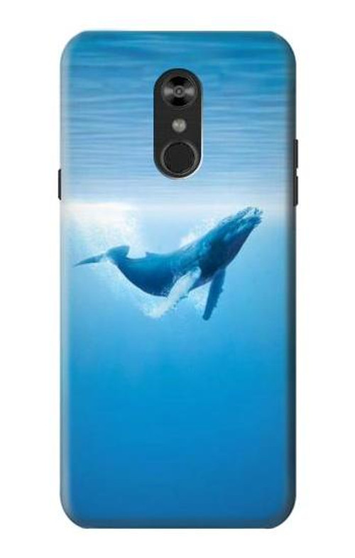 S0843 Blue Whale Case Cover Custodia per LG Q Stylo 4, LG Q Stylus