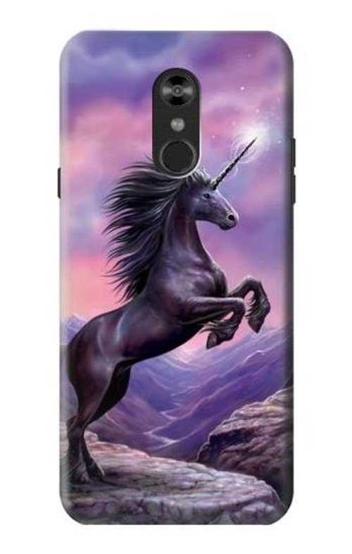 S1461 Unicorn Fantasy Horse Case Cover Custodia per LG Q Stylo 4, LG Q Stylus