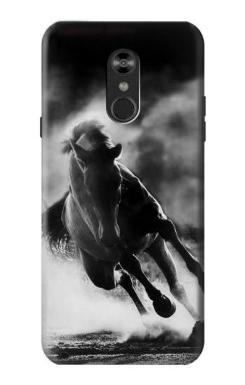 S1860 Running Horse Case Cover Custodia per LG Q Stylo 4, LG Q Stylus