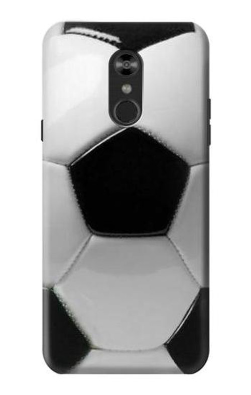 S2964 Football Soccer Ball Case Cover Custodia per LG Q Stylo 4, LG Q Stylus