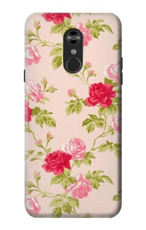 S3037 Pretty Rose Cottage Flora Case Cover Custodia per LG Q Stylo 4, LG Q Stylus