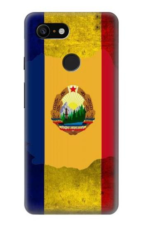 S3021 Romania Flag Case Cover Custodia per Google Pixel 3