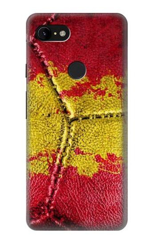 S3315 Spain Flag Vintage Football Graphic Case Cover Custodia per Google Pixel 3 XL