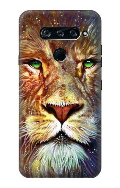 S1354 Lion Case Cover Custodia per LG V40, LG V40 ThinQ