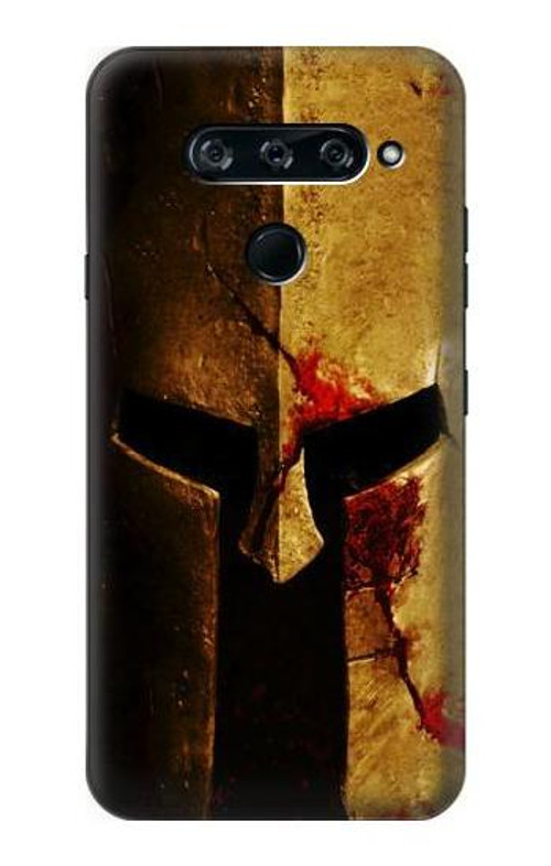 S2439 Warrior Spartan Helmet Case Cover Custodia per LG V40, LG V40 ThinQ