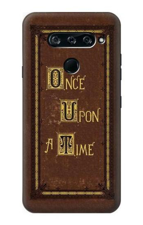 S2824 Once Upon a Time Book Cover Case Cover Custodia per LG V40, LG V40 ThinQ