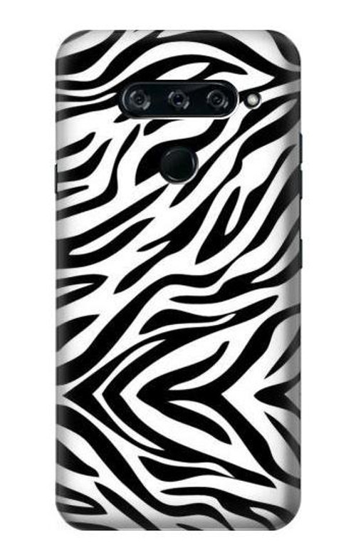 S3056 Zebra Skin Texture Graphic Printed Case Cover Custodia per LG V40, LG V40 ThinQ