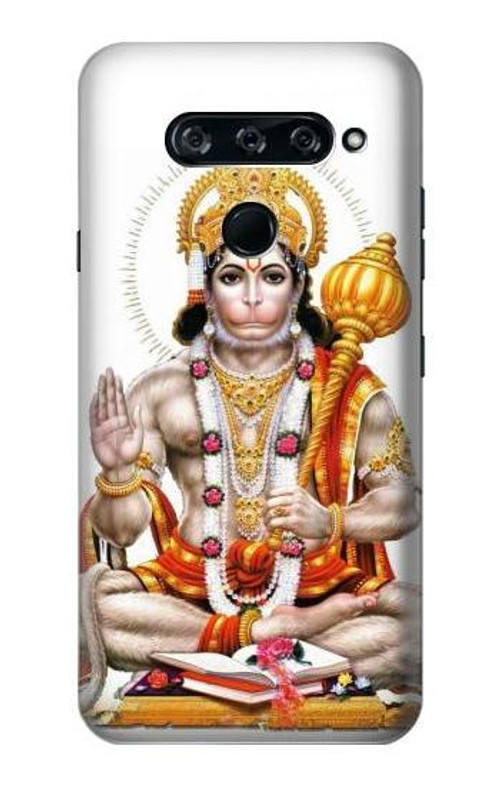 S3186 Lord Hanuman Chalisa Hindi Hindu Case Cover Custodia per LG V40, LG V40 ThinQ