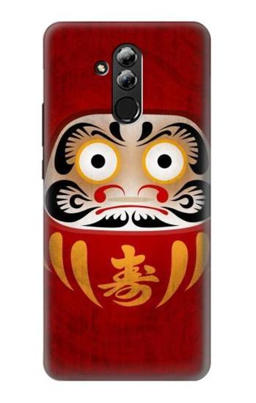 S3023 Japan Good Luck Daruma Doll Case Cover Custodia per Huawei Mate 20 lite