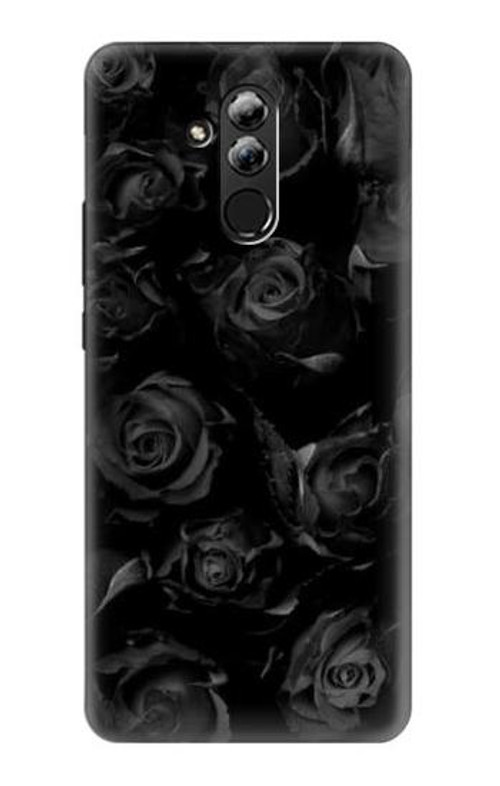 S3153 Black Roses Case Cover Custodia per Huawei Mate 20 lite