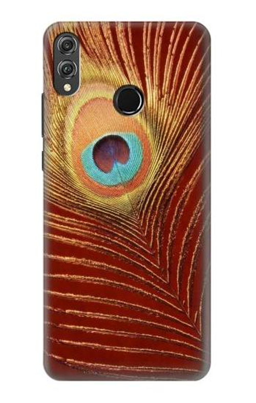 S0512 Peacock Case Cover Custodia per Huawei Honor 8X