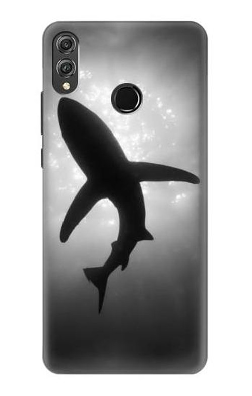 S2367 Shark Monochrome Case Cover Custodia per Huawei Honor 8X