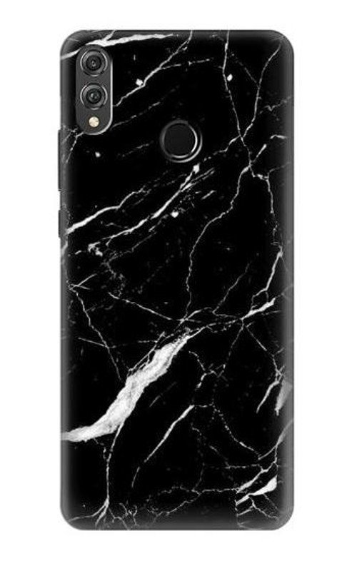 S2895 Black Marble Graphic Printed Case Cover Custodia per Huawei Honor 8X