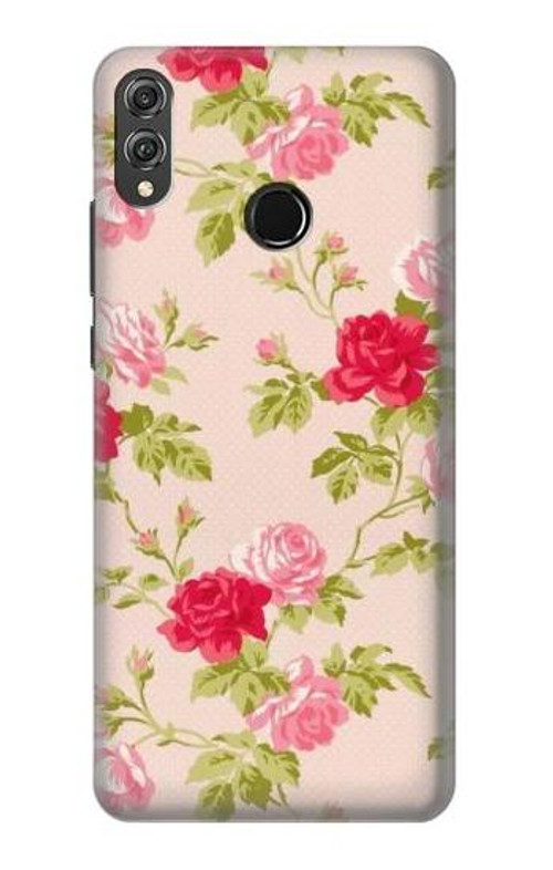 S3037 Pretty Rose Cottage Flora Case Cover Custodia per Huawei Honor 8X