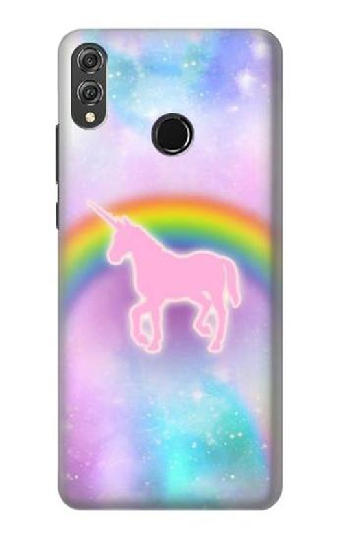 S3070 Rainbow Unicorn Pastel Sky Case Cover Custodia per Huawei Honor 8X