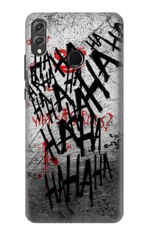 S3073 Joker Hahaha Blood Splash Case Cover Custodia per Huawei Honor 8X