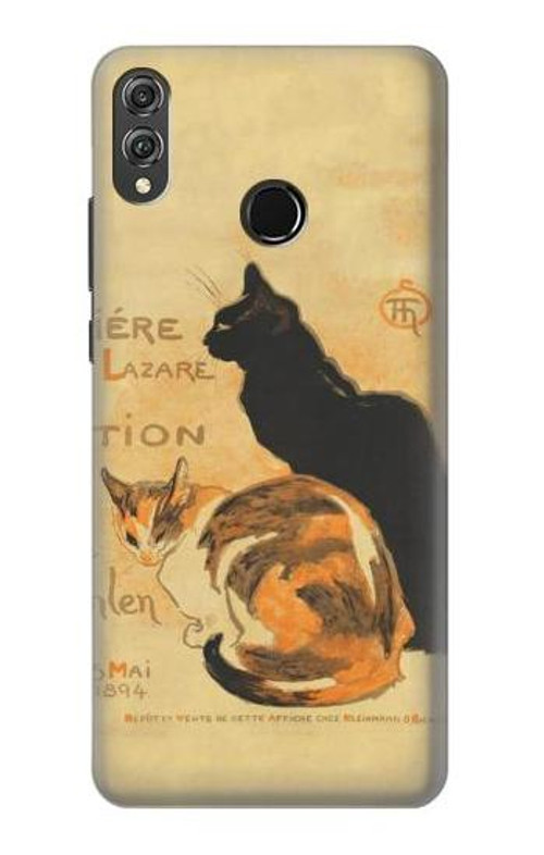 S3229 Vintage Cat Poster Case Cover Custodia per Huawei Honor 8X