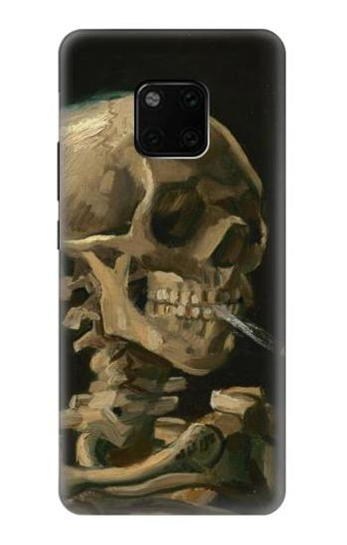 S3358 Vincent Van Gogh Skeleton Cigarette Case Cover Custodia per Huawei Mate 20 Pro