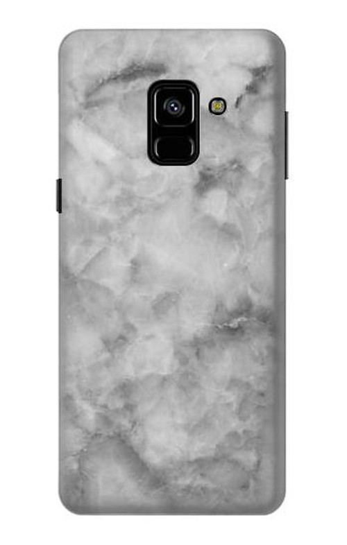 S2845 Gray Marble Texture Case Cover Custodia per Samsung Galaxy A8 (2018)