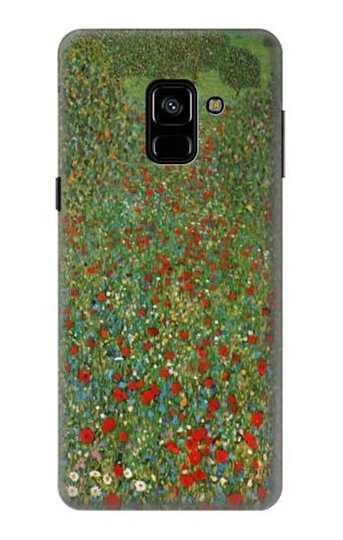 S2872 Gustav Klimt Poppy Field Case Cover Custodia per Samsung Galaxy A8 (2018) S2872 Gustav Klimt Poppy Field Case Cover Custodia per Samsung Galaxy A8 (2018)