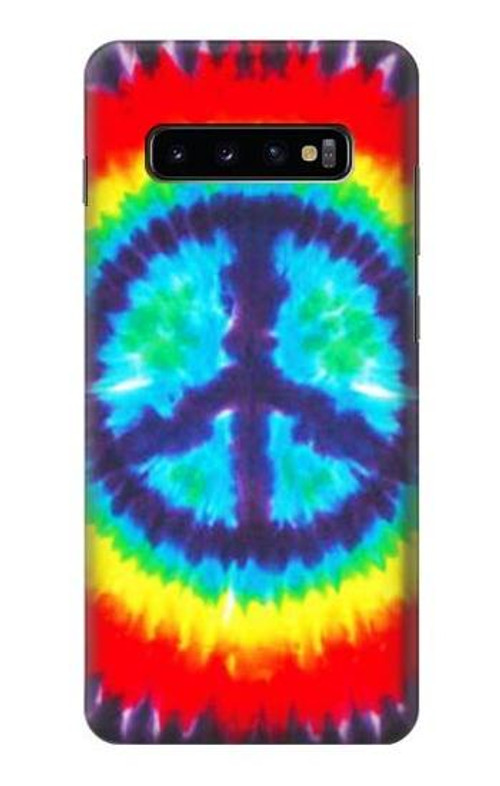 S1870 Tie Dye Peace Case Cover Custodia per Samsung Galaxy S10 Plus