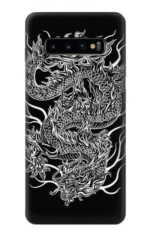S1943 Dragon Tattoo Case Cover Custodia per Samsung Galaxy S10 Plus