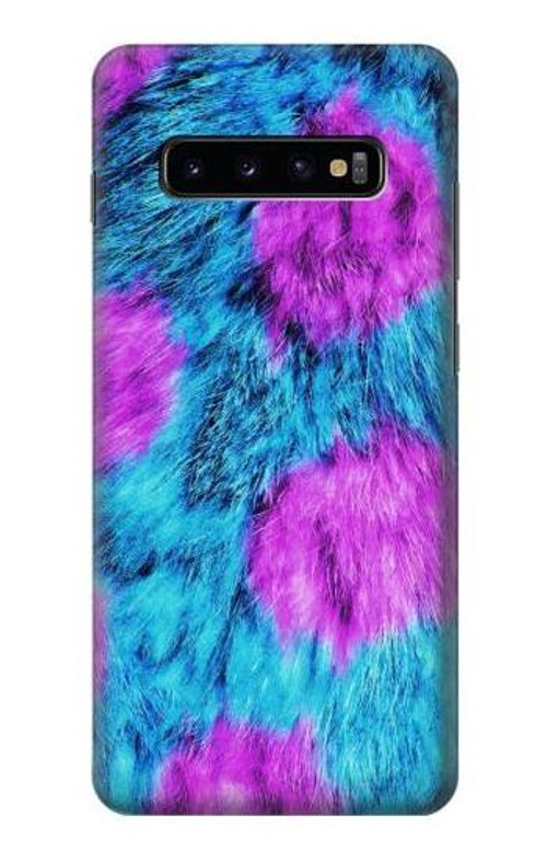 S2757 Monster Fur Skin Pattern Graphic Case Cover Custodia per Samsung Galaxy S10 Plus S2757 Monster Fur Skin Pattern Graphic Case Cover Custodia per Samsung Galaxy S10 Plus