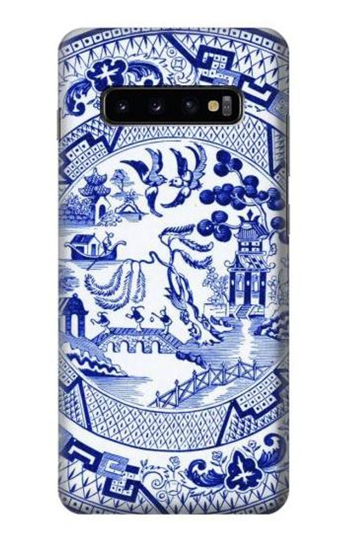 S2768 Willow Pattern Graphic Case Cover Custodia per Samsung Galaxy S10 Plus S2768 Willow Pattern Graphic Case Cover Custodia per Samsung Galaxy S10 Plus