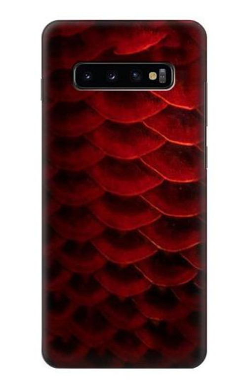 S2879 Red Arowana Fish Scale Case Cover Custodia per Samsung Galaxy S10 Plus S2879 Red Arowana Fish Scale Case Cover Custodia per Samsung Galaxy S10 Plus
