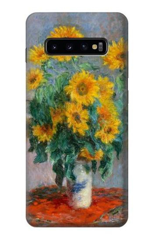 S2937 Claude Monet Bouquet of Sunflowers Case Cover Custodia per Samsung Galaxy S10 Plus S2937 Claude Monet Bouquet of Sunflowers Case Cover Custodia per Samsung Galaxy S10 Plus
