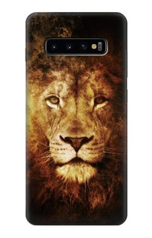 S3182 Lion Case Cover Custodia per Samsung Galaxy S10 Plus