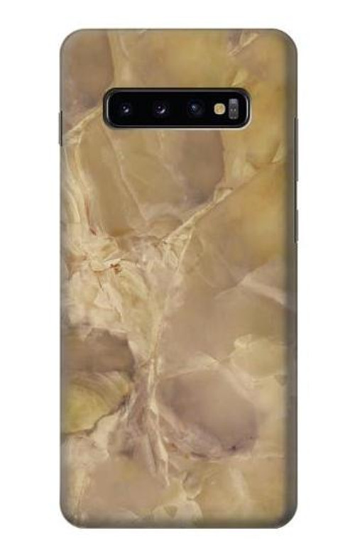 S3240 Yellow Marble Stone Case Cover Custodia per Samsung Galaxy S10 Plus