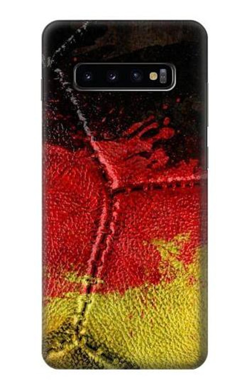 S3303 Germany Flag Vintage Football Graphic Case Cover Custodia per Samsung Galaxy S10 Plus