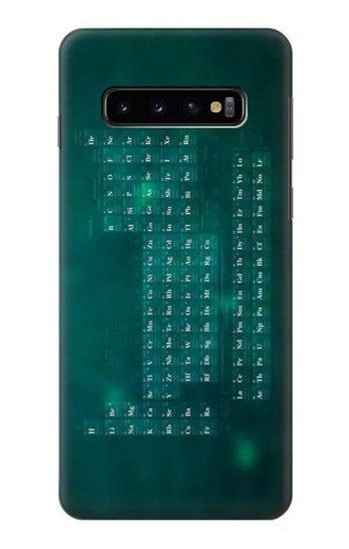 S0846 Chemistry Periodic Table Case Cover Custodia per Samsung Galaxy S10 S0846 Chemistry Periodic Table Case Cover Custodia per Samsung Galaxy S10