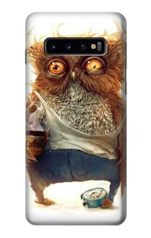S1133 Wake up Owl Case Cover Custodia per Samsung Galaxy S10 S1133 Wake up Owl Case Cover Custodia per Samsung Galaxy S10