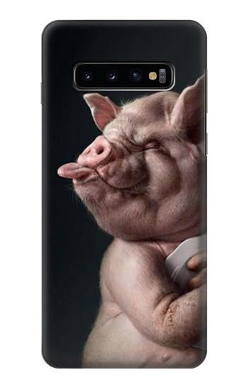 S1273 Crazy Pig Case Cover Custodia per Samsung Galaxy S10