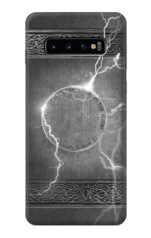 S2533 Thor Thunder Strike Hammer Case Cover Custodia per Samsung Galaxy S10 S2533 Thor Thunder Strike Hammer Case Cover Custodia per Samsung Galaxy S10