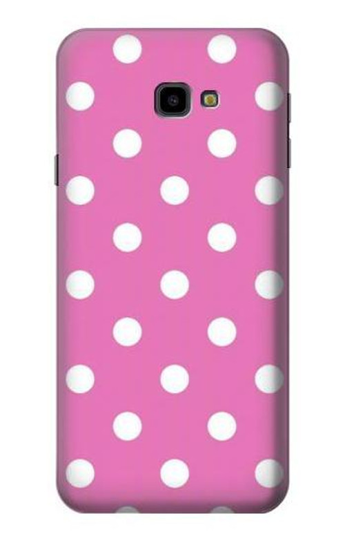 S2358 Pink Polka Dots Case Cover Custodia per Samsung Galaxy J4+ (2018), J4 Plus (2018)