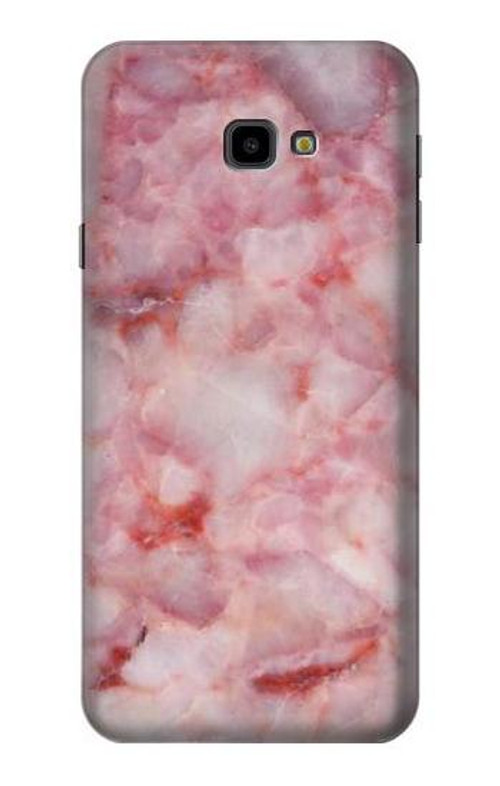 S2843 Pink Marble Texture Case Cover Custodia per Samsung Galaxy J4+ (2018), J4 Plus (2018)