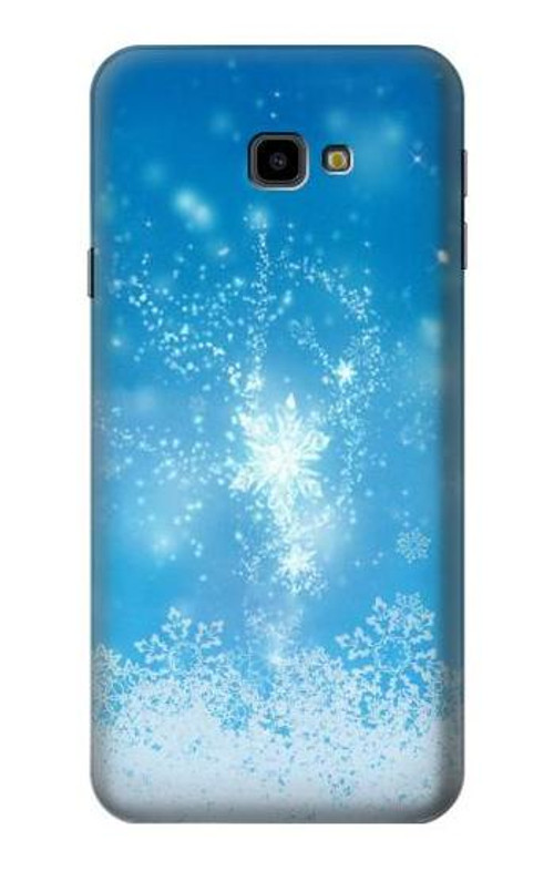 S2923 Frozen Snow Spell Magic Case Cover Custodia per Samsung Galaxy J4+ (2018), J4 Plus (2018)