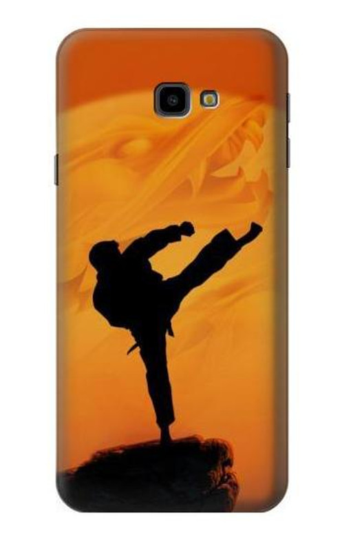 S3024 Kung Fu Karate Fighter Case Cover Custodia per Samsung Galaxy J4+ (2018), J4 Plus (2018)