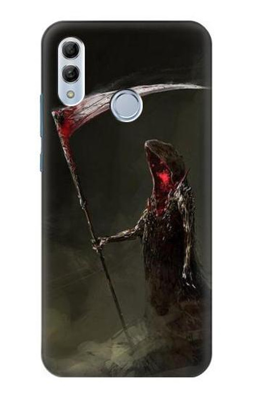 S1319 Grim Reaper Death Scythe Case Cover Custodia per Huawei Honor 10 Lite, Huawei P Smart 2019