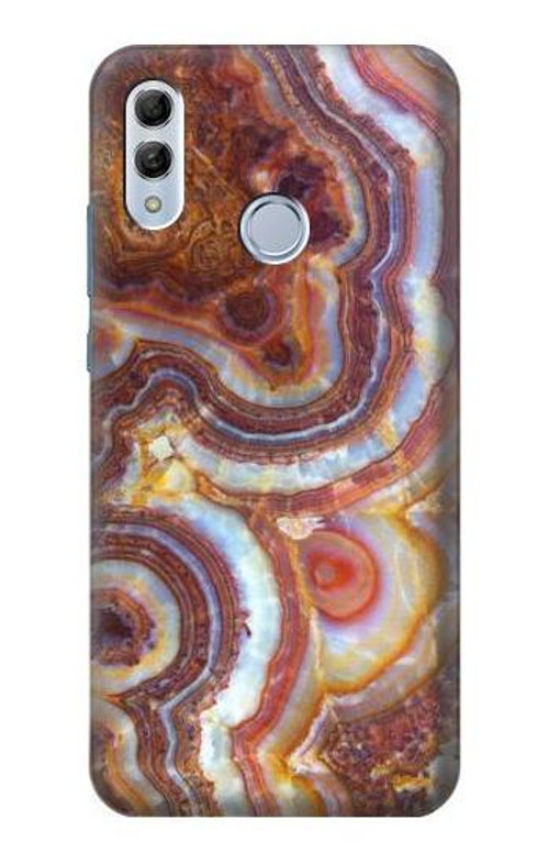 S3034 Colored Marble Texture Printed Case Cover Custodia per Huawei Honor 10 Lite, Huawei P Smart 2019