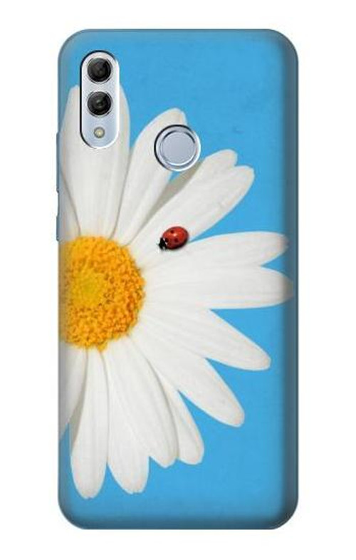 S3043 Vintage Daisy Lady Bug Case Cover Custodia per Huawei Honor 10 Lite, Huawei P Smart 2019