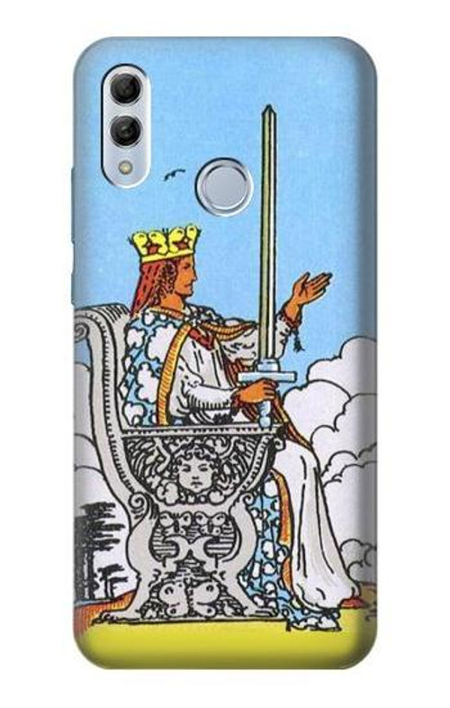 S3068 Tarot Card Queen of Swords Case Cover Custodia per Huawei Honor 10 Lite, Huawei P Smart 2019