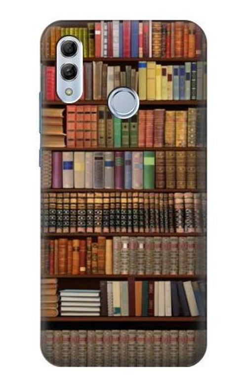 S3154 Bookshelf Case Cover Custodia per Huawei Honor 10 Lite, Huawei P Smart 2019