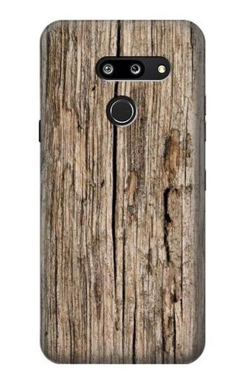S0600 Wood Graphic Printed Case Cover Custodia per LG G8 ThinQ