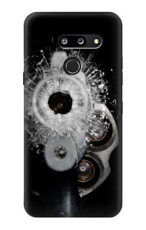 S2387 Gun Bullet Hole Glass Case Cover Custodia per LG G8 ThinQ S2387 Gun Bullet Hole Glass Case Cover Custodia per LG G8 ThinQ